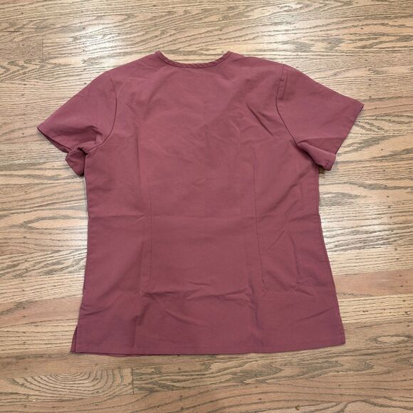 FIGS Technical Scrub Set Womens Mauve Catarina Top (Large) & Kade Pants (Medium) - Picture 2 of 8